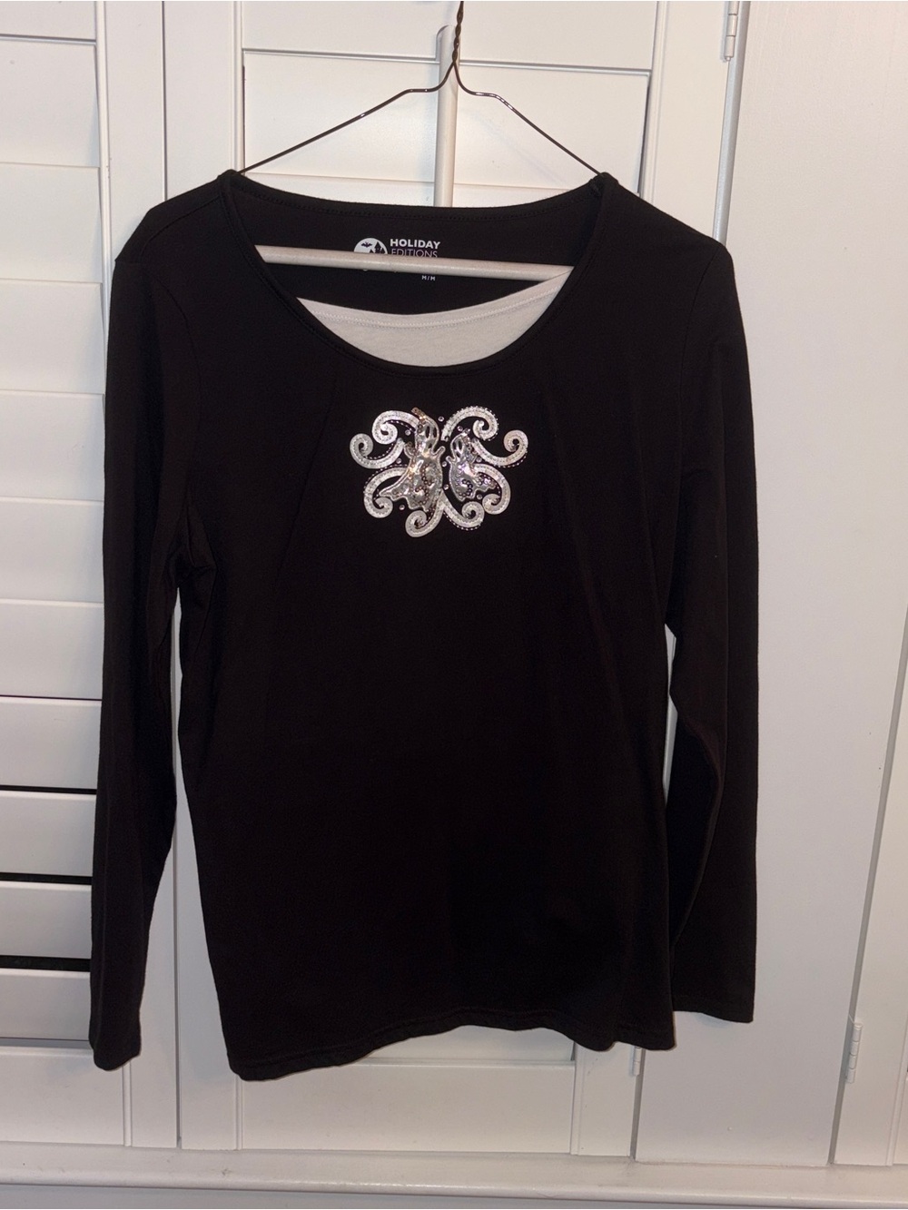Women’s Halloween Long Sleeve T-Shirt Size: M
